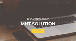 Desktop Screenshot of mhtsolution.com