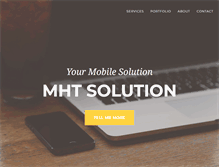 Tablet Screenshot of mhtsolution.com